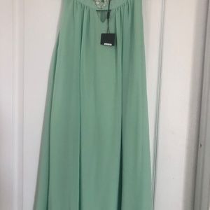 NWT Katie Green Lined Retro Swing Dress
